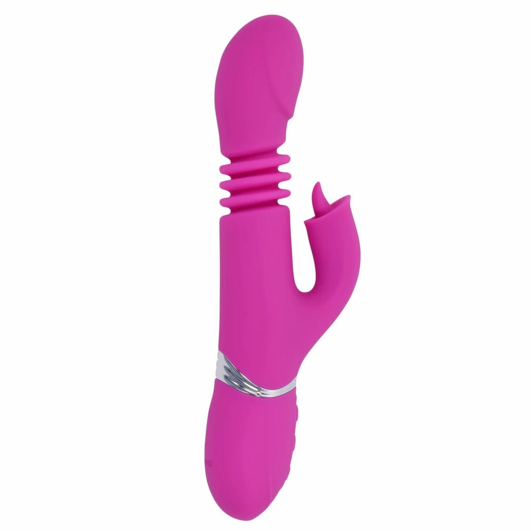 Evolved Novelties Pink Dragon – daugiafunkcis vibruojantis daikčiukas, rožinis - EroGuru