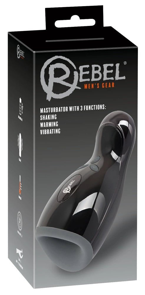 Rebel Intimate Machine 3 - in - 1 – vibruojantis, šildantis, judantis, 20cm - EroGuru