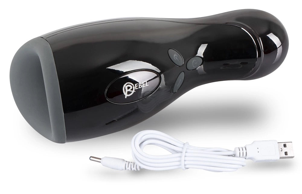 Rebel Intimate Machine 3 - in - 1 – vibruojantis, šildantis, judantis, 20cm - EroGuru