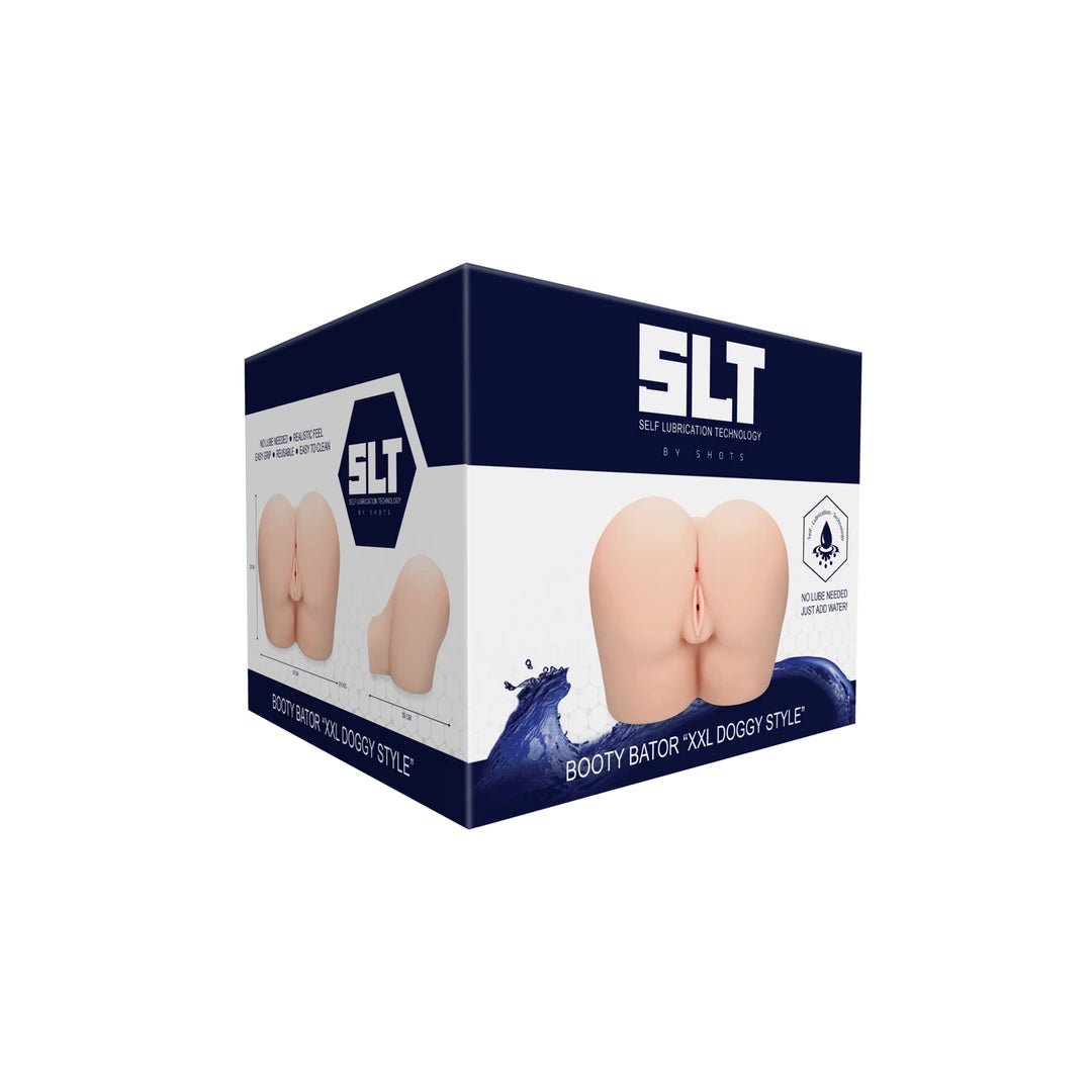 Shots Booty Bator XXL anatominis modelis su savaime lubrikuojančia technologija - EroGuru