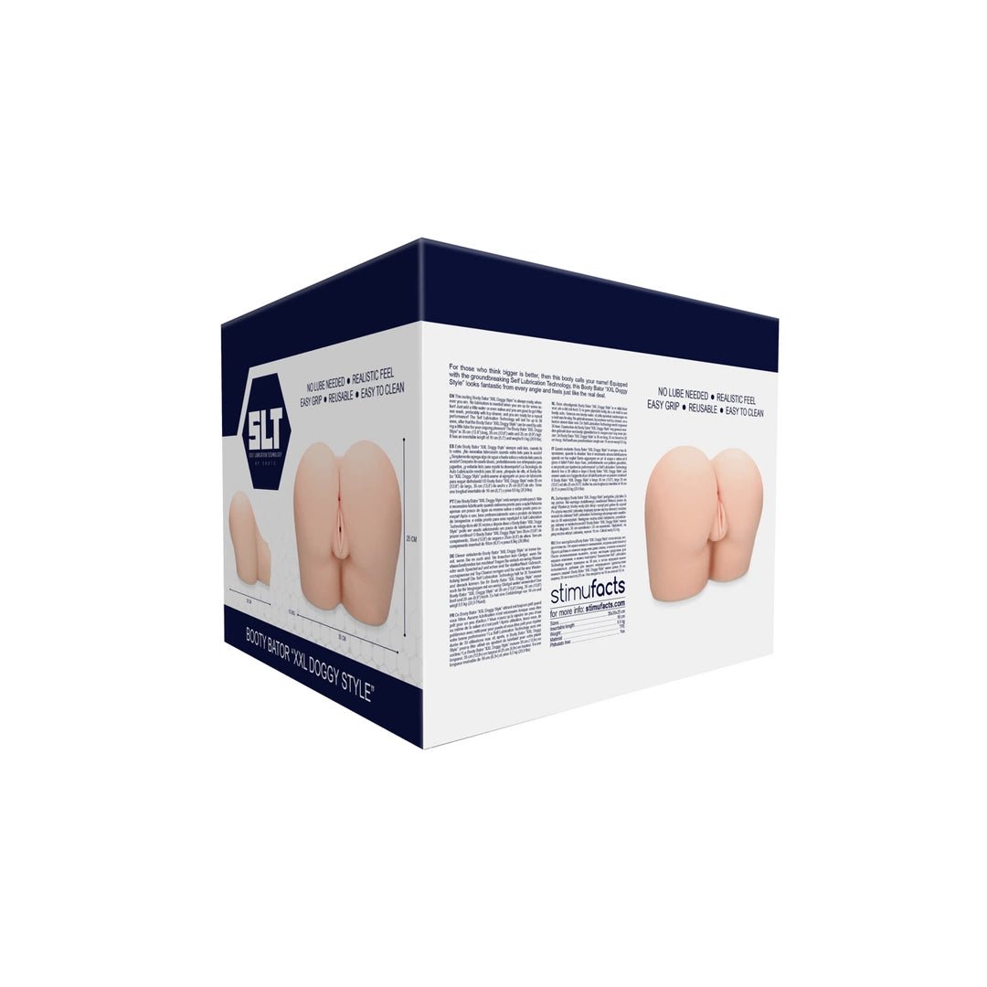 Shots Booty Bator XXL anatominis modelis su savaime lubrikuojančia technologija - EroGuru