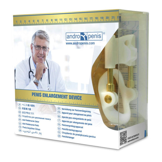 Andromedical Andropenis Gold Extender – 24K auksu dengtas reguliuojamas prietaisas - EroGuru
