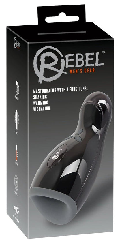 Rebel Intimate Machine 3 - in - 1 – vibruojantis, šildantis, judantis, 20cm - EroGuru
