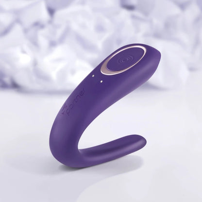 Satisfyer Double Classic – intymus poroms skirtas įrenginys, 10 režimų, atsparus vandeniui - EroGuru