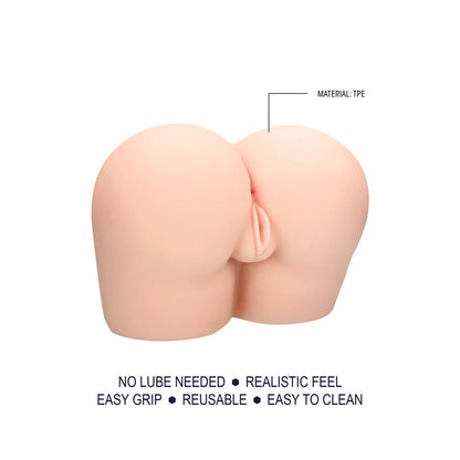 Shots Booty Bator XXL anatominis modelis su savaime lubrikuojančia technologija - EroGuru